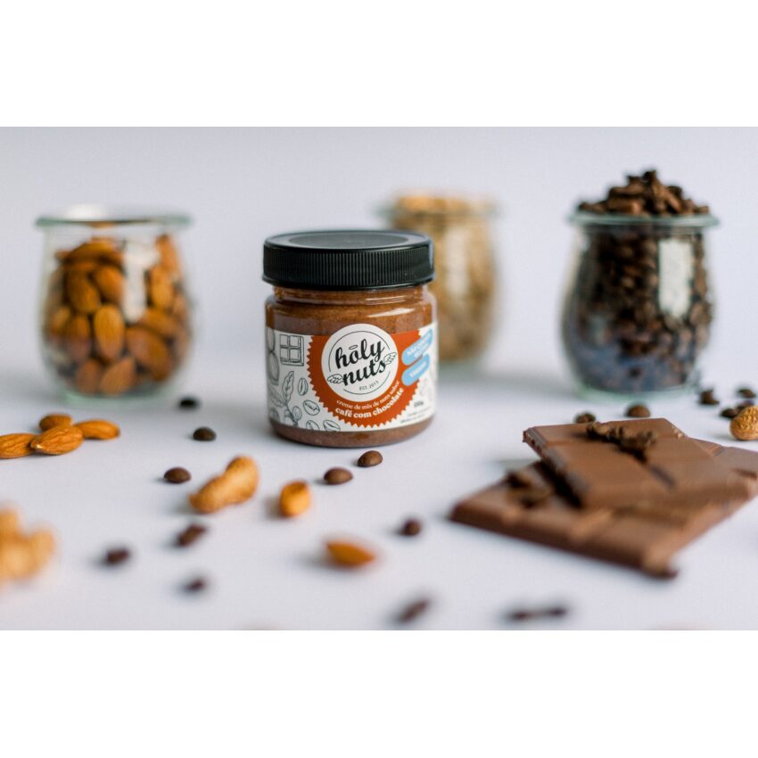 Creme de Nuts sabor Café com Chocolate 150g - Holy Nuts